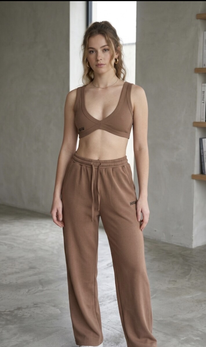 Ed Rod Comfort straight pants Mocha Brown - Image 4