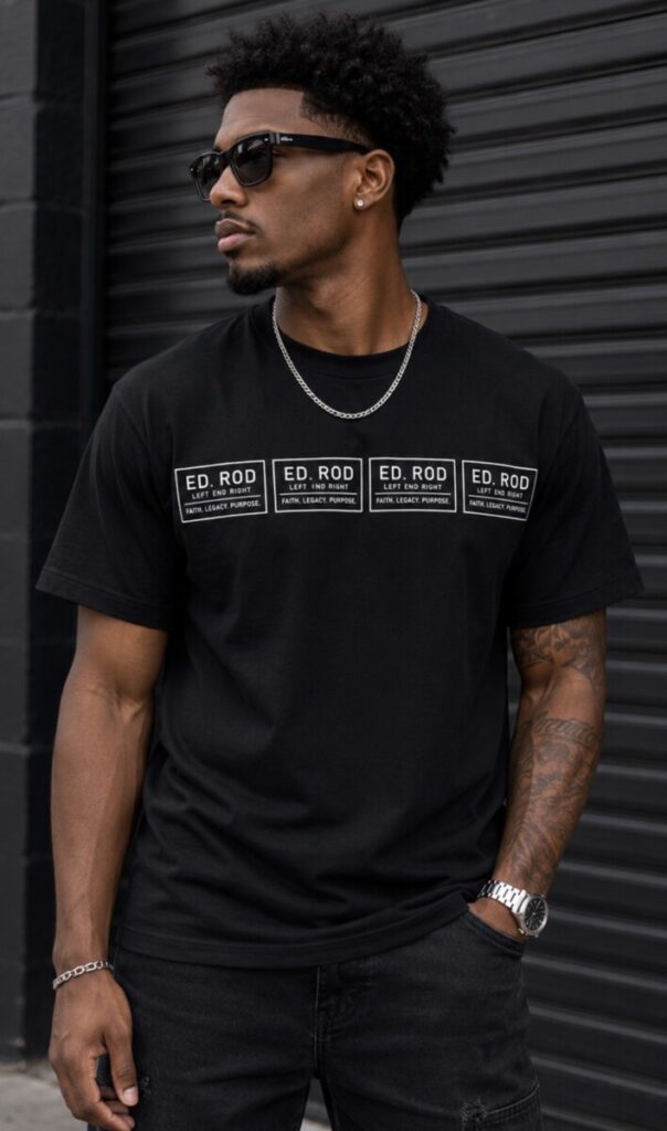 Ed Rod Left End Right – Legacy Label T-Shirt