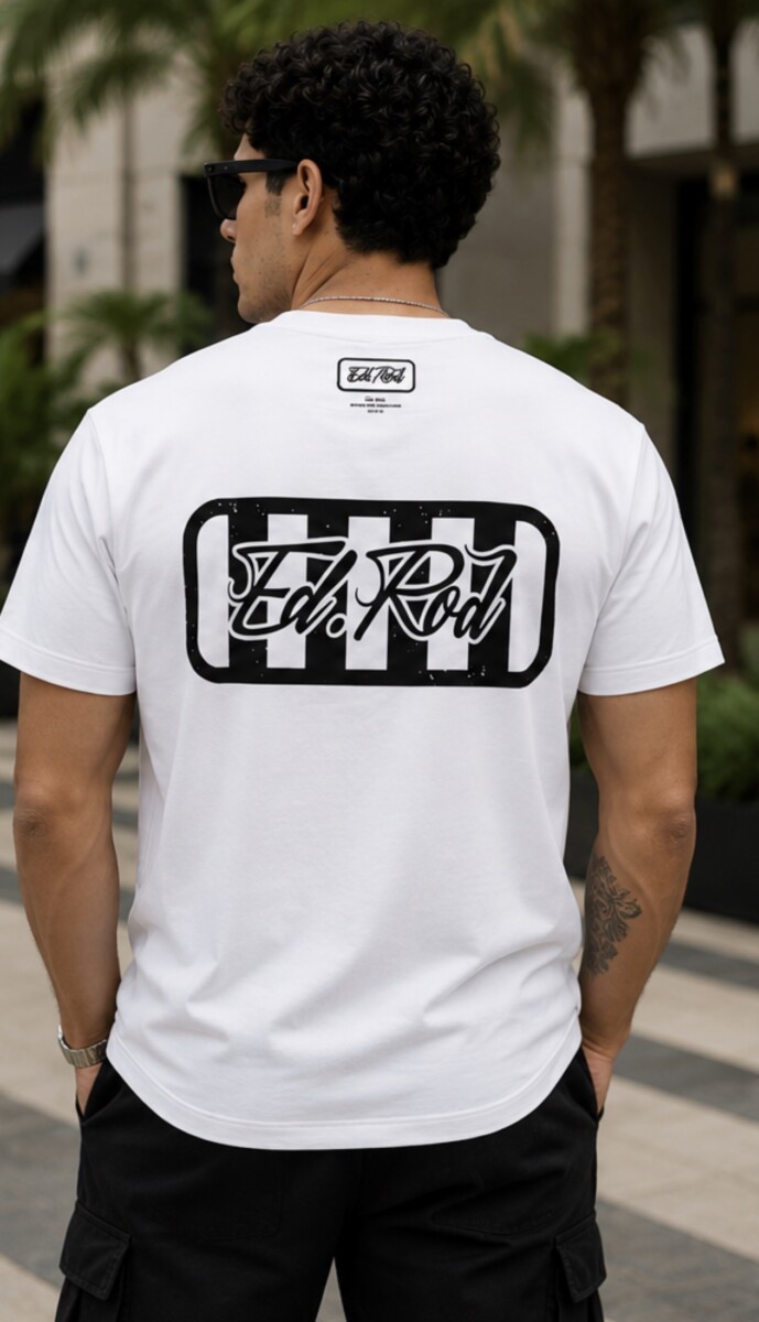 Ed Rod Left End Right – Dual Crest Signature T-Shirt - Image 3