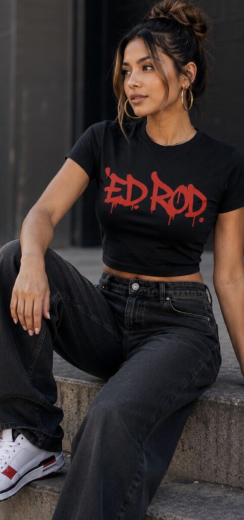 Ed Rod The Signature Graffiti Drip Tee