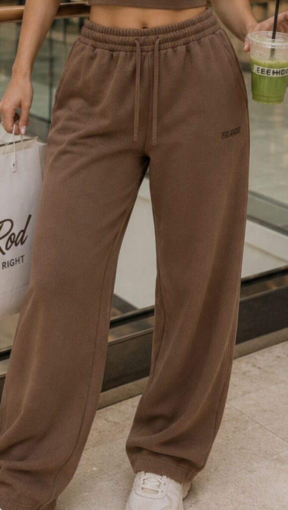 Ed Rod Comfort straight pants Mocha Brown