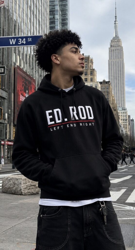 Ed Rod Left End Right – Legacy Black Hoodie