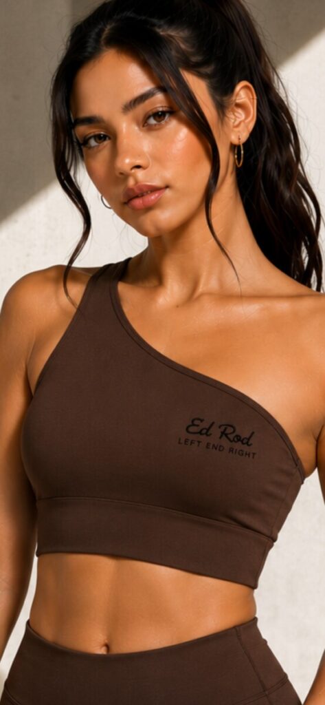Ed Rod Left End Right One Shoulder Sports Bra