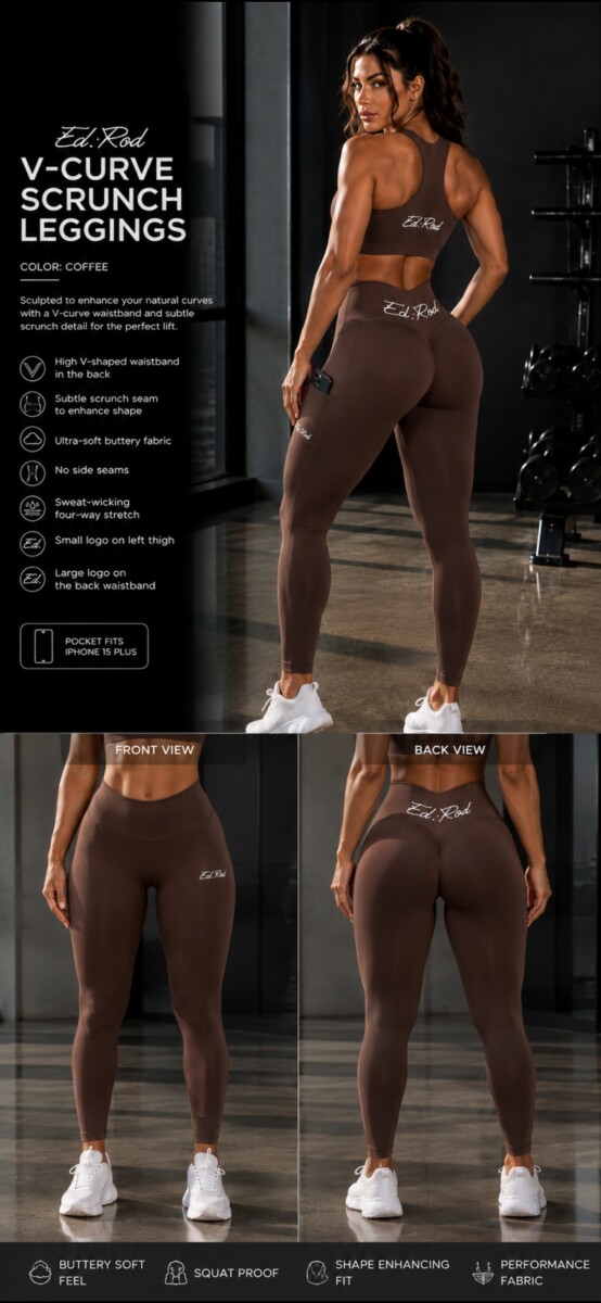 Ed Rod V-Curve Scrunch Leggings - Image 4