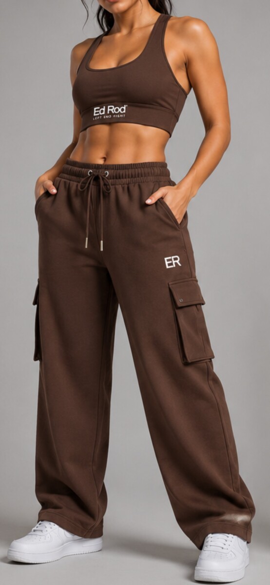 Ed Rod Luxe Wide-Leg Joggers