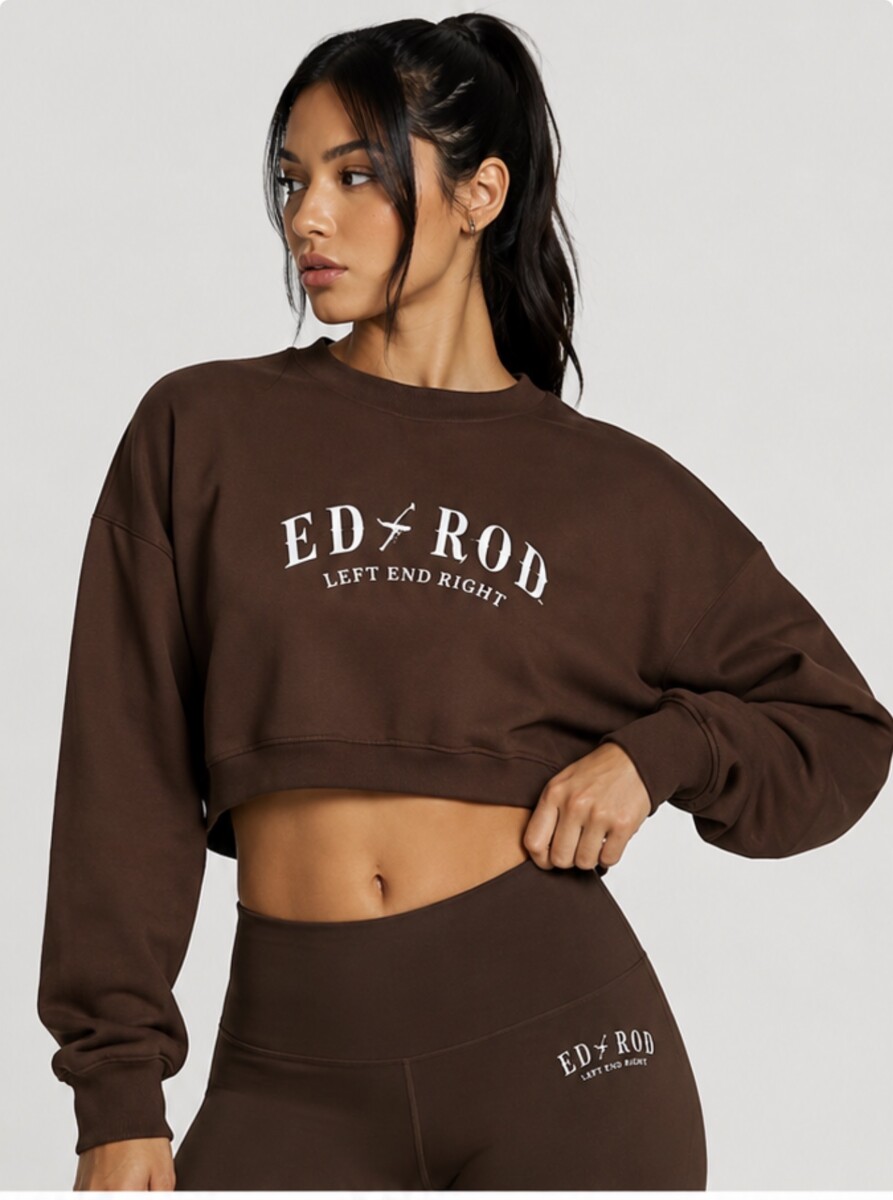 Ed Rod Relaxed Mock Neck Sweatshirt