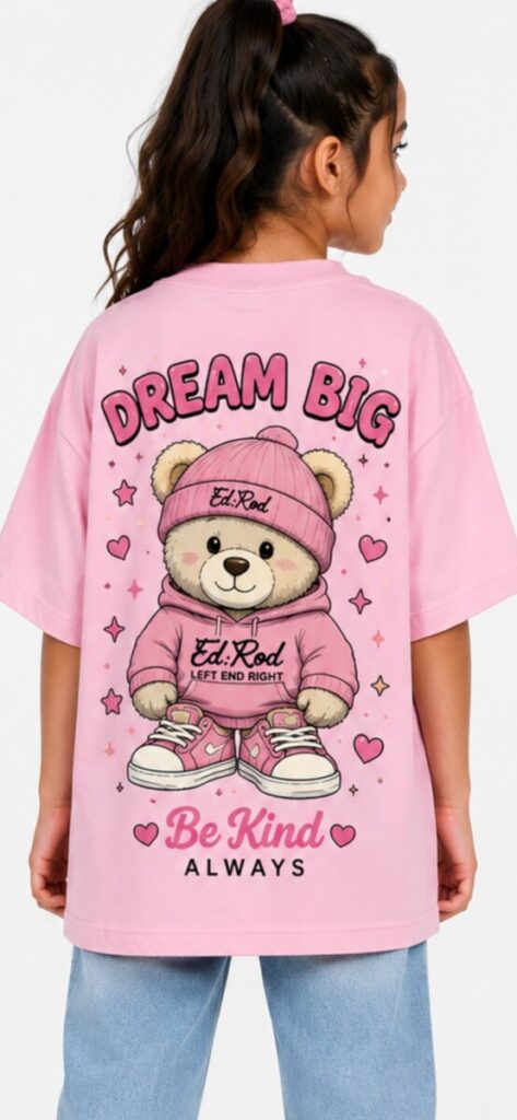 Ed Rod Kids “Mini Vibes” Oversized Tee