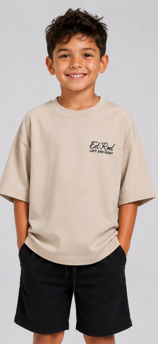 Ed Rod Kids “Explore More” Oversized Tee - Image 2
