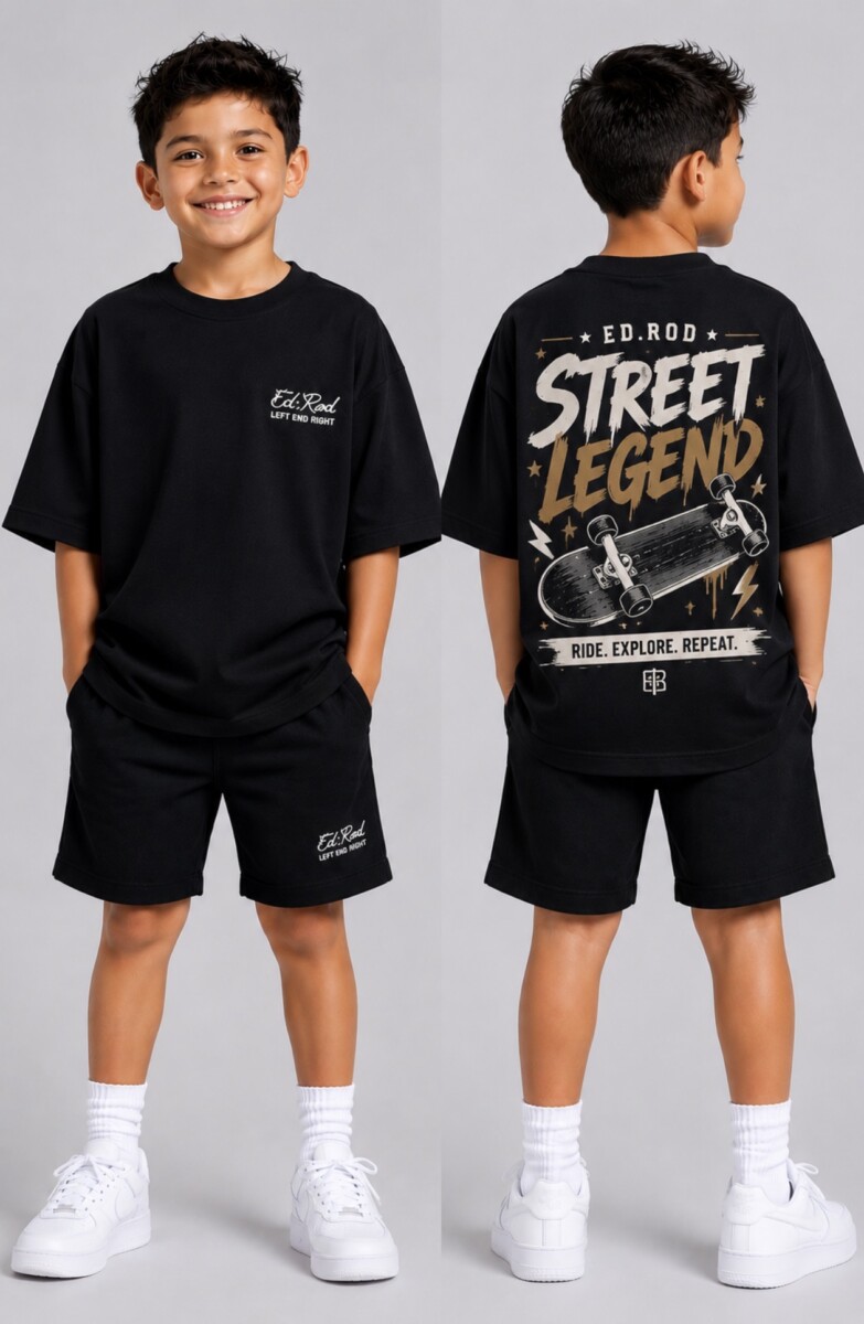 Ed Rod Kids “Street Legend” Oversized Tee - Image 4